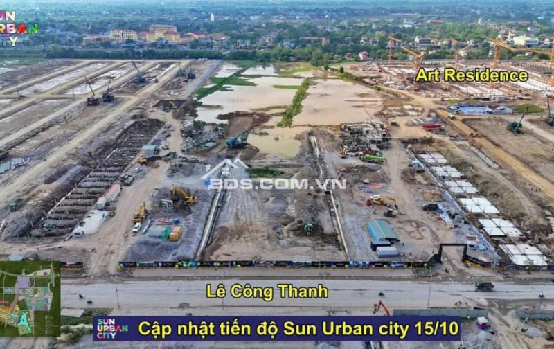 Cập nhật tiến độ  dự án Sun Urban CITYHà Nam ngày 16/10 .Khu đô thị thời đại.Thành phố nghỉ dưỡng ngoại ô phía nam Hà Nội